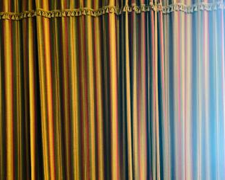 Draperies--two very large panels