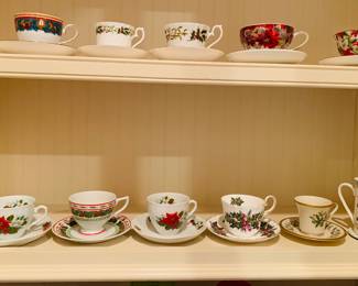 tea cup collection