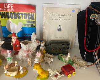 Pressed paper and vintage Easter 
