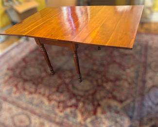 Cherry drop leaf table