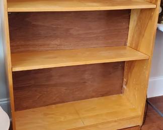 Light Wood Sturdy Shelf.