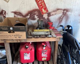 Garage items
