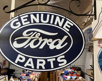 Ford sign with hanger