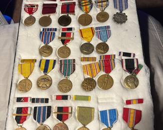 Military service medals