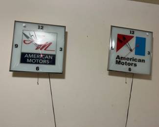 American Motors clocks - work