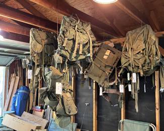 Military back packs