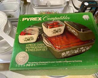 Set of Corning Ware with original box.