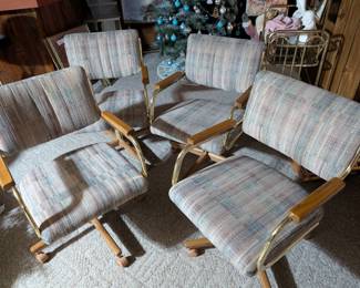 Chromcraft Chairs set of 4
