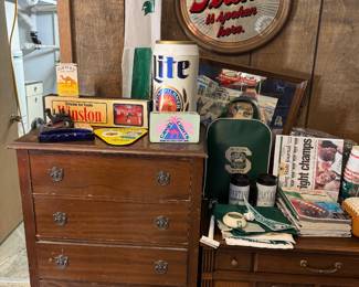 DRESSER, MSU ITEMS AND MORE