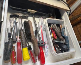 Lots and lots of tools.