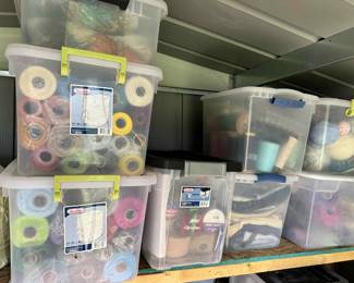 Lots of craft items.