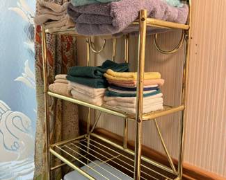 Over the toilet shelf