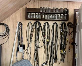 Lots of miscellaneous musical cords.