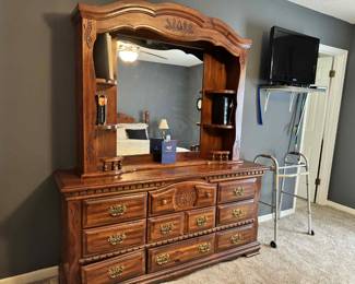 Dresser with mirror
Walker
