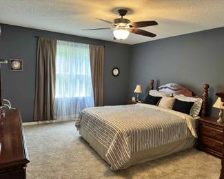 Complete bedroom suite. Sold by individual pieces or all together.
