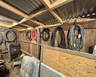 Outdoor tools and supplies