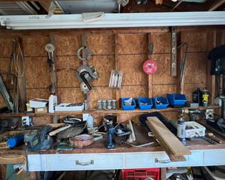 Any tool you can possibly want is in this shop. All great, clean condition.