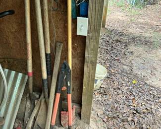Outdoor tools.