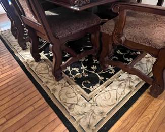 Beautiful rug. Very clean.