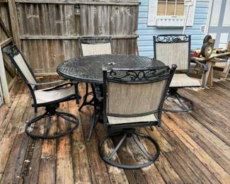 Outside patio set