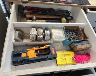 Lots and lots of tools.