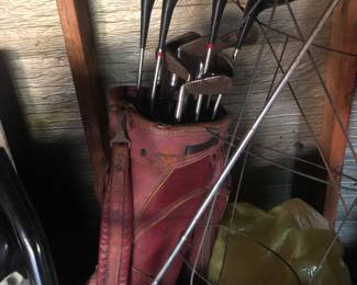 Golf Clubs & Bag