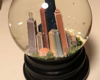 Vintage Chicago Skyline Snow Globe