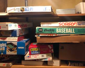 Excellent selection of Vintage Games; including classic sports games