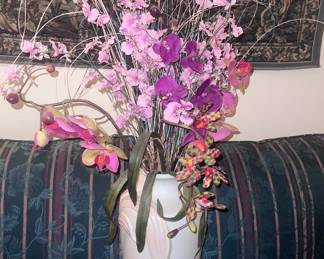 Ceramic Vase w/florals