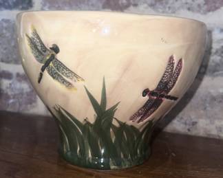 Dragonfly Ceramic Bowl