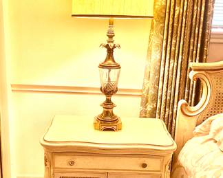 Vintage French Provincial Nightstand 