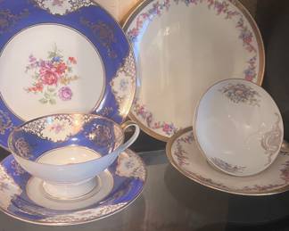 Vintage China cup and saucer sets