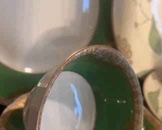 Beautiful gold cup and saucer