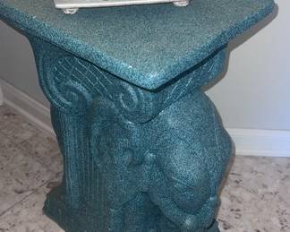 Stone Elephant Table