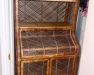 MCM Wicker Shelf