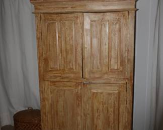 Large Wood Armoire/Cabinet