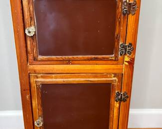 Antique ice box cabinet + other Antique furniture