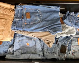 +100 vintage jeans - Levis, Wrangler, Carhartt and more