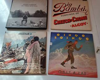 Vinyl- Cheech and Chong has the rolling paper with it