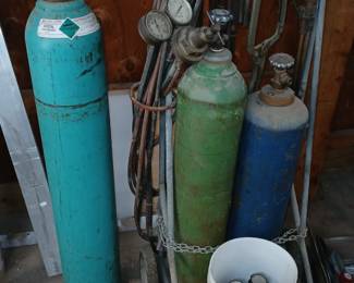 Oxygen Acetylene W/ Gauges