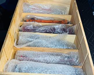 postwar lionel locomotives flat cars box, cars, and caboose, and Tie jecter car 