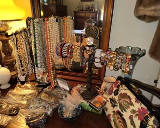 Lots of costume jewelry