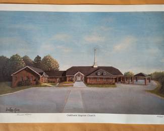 Oakhurst Baptist Church print