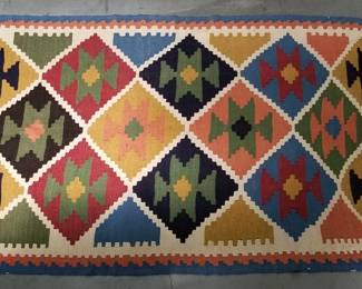 Handmade Native American rug