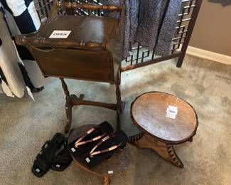 Hand Carved Stool from Congo