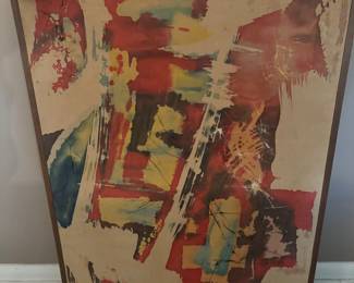 Japanese-Style Abstract Artwork