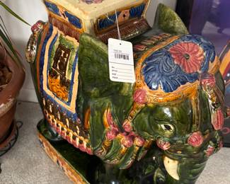 Elephant Plant Stand
