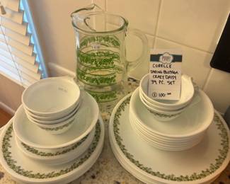 Corelle Spring Blossom Crazy Daisy 39 Pc Set