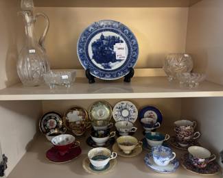 Tea Sets, Decanter 