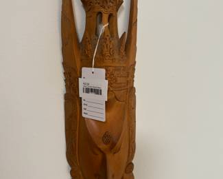 Hand Carved Wood Mask